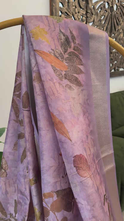 Tissue Silk – Pink and Gold
