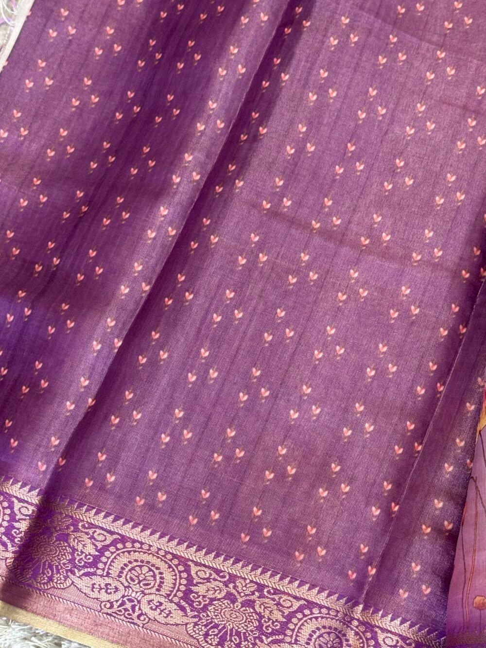 Tissue Silk - Purple - Image 11